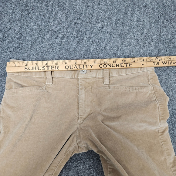 Y2K Banana Republic Corduroy Flare Pants Sz 26 (Fits 29X 32) Preppy Throwback - Picture 8 of 10